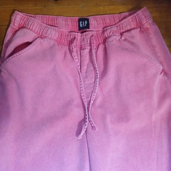 GAP mid rise ultra soft easy horseshoe jeans in sugar pink (L) - Picture 7 of 16